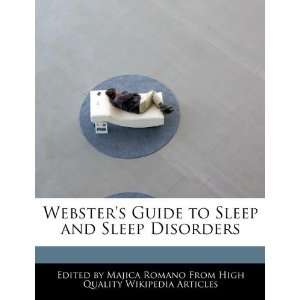   to Sleep and Sleep Disorders (9781270863755) Majica Romano Books