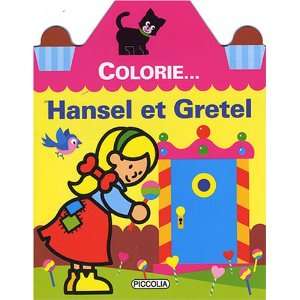  colorie ta maisonnette ; hansel et gretel (9782753001404 