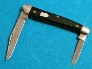 VINTAGE SCHRADE WALDEN NEW YORK USA 766 DOGLEG JACK KNIFE KNIVES 