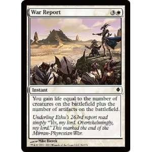   Magic the Gathering   War Report   New Phyrexia   Foil Toys & Games