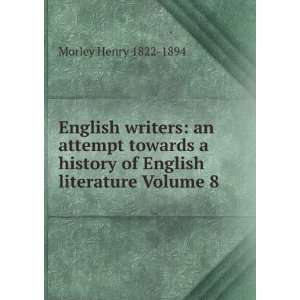  English writers an attempt towards a history of English 