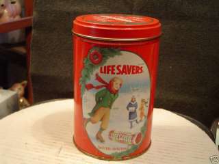 1991 Limited Edition Lifesavers Holiday Keepsake Tin.  