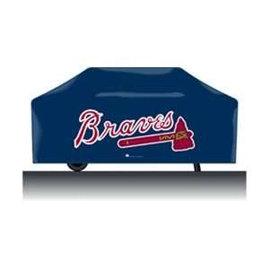 Atlanta Braves MLB DELUXE Barbeque Grill Cover:  Sports 