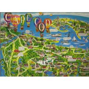  Cape Cod Jigsaw Puzzle Vintage 24 X 30 1000 Pieces 