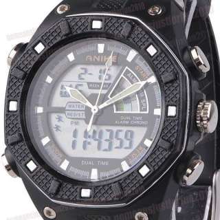 Digital&Quartz Sports Bangle 50M Waterproof watch M393  