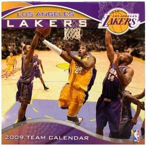  Los Angeles Lakers 2009 Team Calendar