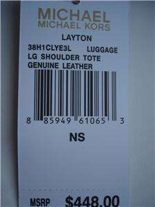 New Michael Kors LAYTON Lrg Bag Luggage *Dust Bag* NWT $448  