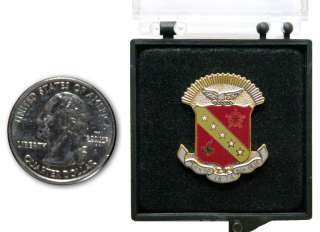 Sigma Kappa   24k GF Coat of Arms Lapel Pin  