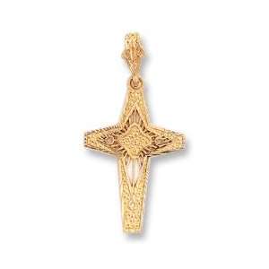  LIOR   Cross   filigree   Gold Plated Jewelry
