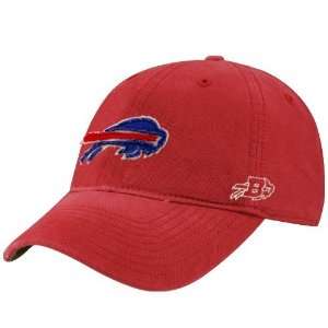  Reebok Buffalo Bills Red Distressed Slouch Hat Sports 