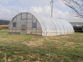 24 ft x 72 ft Low Sidewall Greenhouse Frame Package Kit  