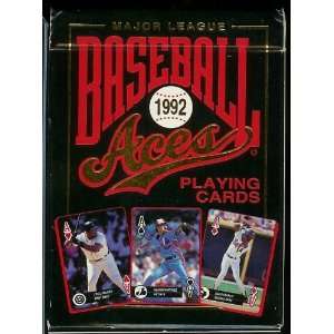  1992 Major League Aces Baseball Playing Card Set: Toys 