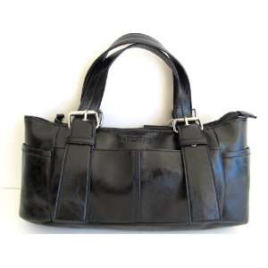  Kenneth Cole Reaction Small Satchel, Black: Health 