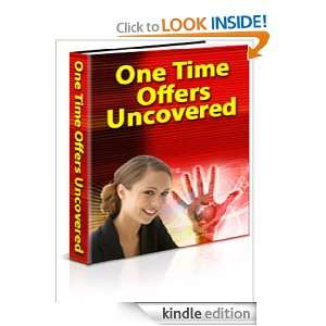 One Time Offers Uncovered Anonymous  Kindle Store