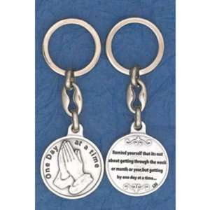  6 One Day At A Time Coin Keyrings Jewelry