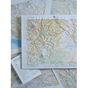   Educational Products 410 Landform Relief Maps Set of 7: Toys & Games