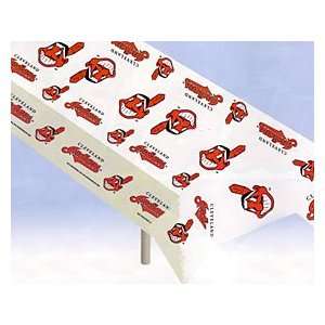  Cleveland Indians MLB Plastic Table Cover Sports 