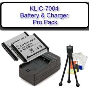  Kodac KLIC7004 (1100 mAh) Battery Pack & Charger Kit 