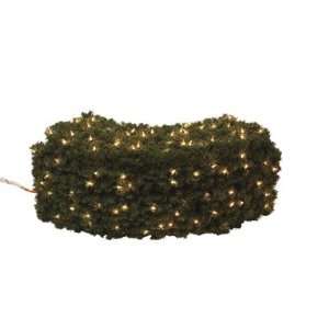  NATIONAL TREE KNH 301 12 HEDGE 32X12CURVE CLR Pack of 2 