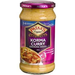 Pataks Korma Curry Cooking Sauce Mild Grocery & Gourmet Food