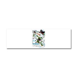  Car Magnet 10 x 3 Christmas Holiday Snowmen Are Cool 