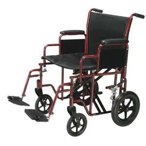  Drive Bariatric Steel Transport Wheelchair: Health 