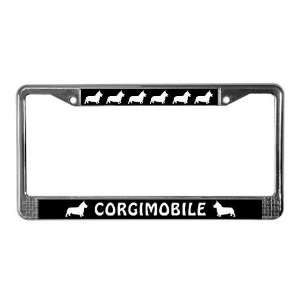   Pembroke Corgimobile Pets License Plate Frame by CafePress: Automotive