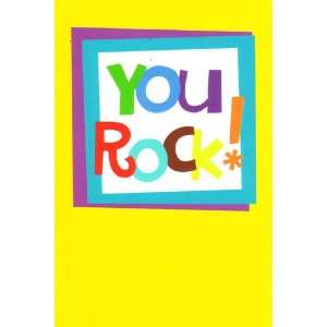 Greeting Cards   Care or Concern Card You Rock Office 