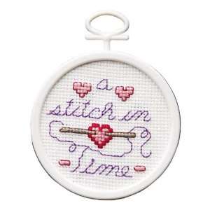  A Stitch In Time Counted Cross Stitch Kit: Arts, Crafts 