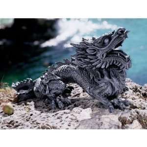  Xoticbrands Wealth Ancient Chinese Asian Dragon Statue 