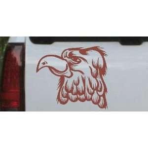  Cartoon Eagle Head Animals Car Window Wall Laptop Decal 