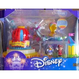  Disney Magical Miniatures MAGIC KINGDOM CASTLE Playset w 