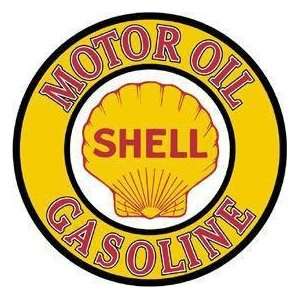  TIN SIGN Shell Gas & Oil: Home & Kitchen
