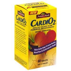 : 60 Tablets of CardiO2 Dietary Supplement with Powerful Antioxidants 