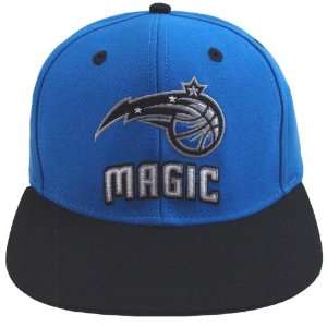  Orlando Magic Name & Logo Retro Snapback Hat Cap Blue 