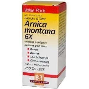  Boericke & Tafel Arnica Montana 6X Tabs, 100 ct Health 