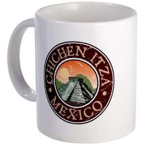 Chichen Itza, Mexico Travel Mug by   Kitchen 