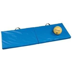  Deluxe 1 Fold Exercise Mat: Sports & Outdoors