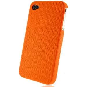 Orange Neon Hard Case for Apple iPhone 4 4S With FREE SCREEN PROTECTOR