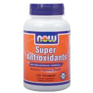  NOW Foods   Super Antioxidants   120 Vegetarian Capsules 
