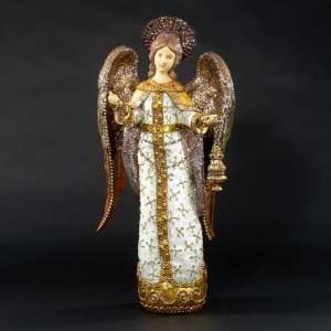  17.5 Embellished Byzantine Christmas Angel Table Top 