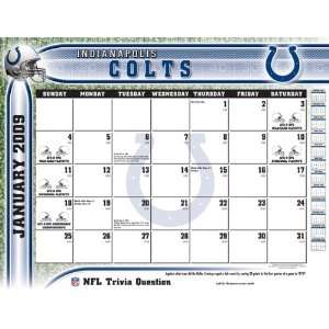  Indianapolis Colts 2009 22 x 17 Desk Calendar: Sports 