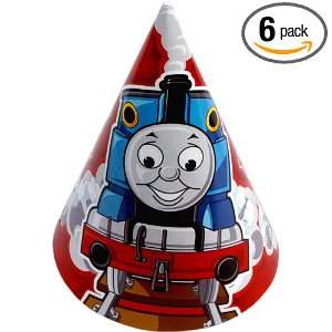 Designware Thomas The Tank Engine Cone Hats, 8 count Packages (Pack of 