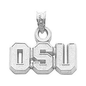   Sterling Silver Ohio State University OSU Charm: Arts, Crafts & Sewing