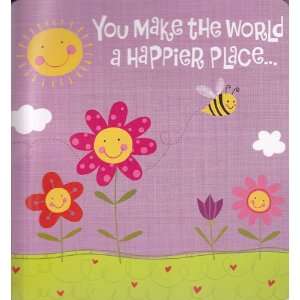 Greeting Card Valentines Day Card with Sound You Make the World a 
