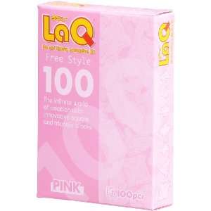Pink Laq Puzzle Bits  100 Free Style Pieces Fun  Affordable Gift for 