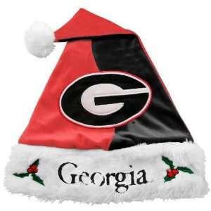  Georgia UGA Christmas Santa Hat: Sports & Outdoors