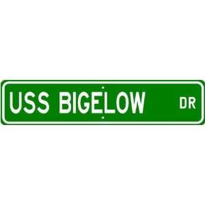  USS BIGELOW DD 942 Street Sign   Navy Ship Gift Sailor 