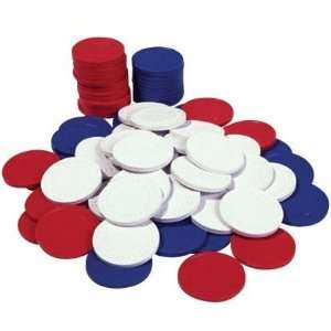  100 Casino Style Poker Chips in Casino Style wooden Rack 