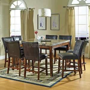 Steve Silver Furniture Montibello Counter Height Dining Room Set 